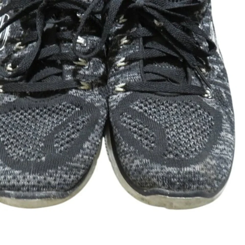 Skechers Synergy Switch Black Knit Running Shoes air cooled memory Foam